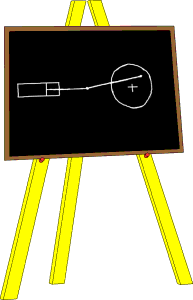 Miss Tumble's blackboard