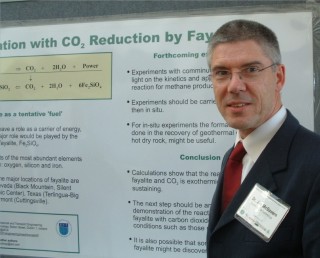 Dr. Jim McGovern at the Carbon  Sequestration Conference