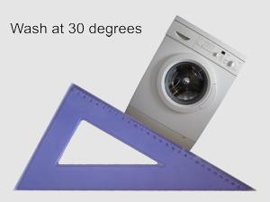 Wash at 30 deg.