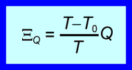 Exergy transfer associated with heat transfer